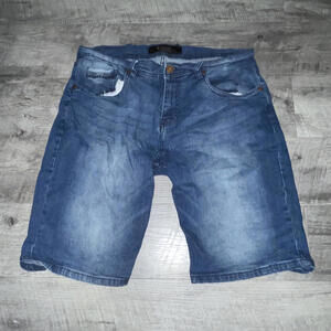 Men's Culture Denim Jorts Size 34 Blue Casual Summer Wear